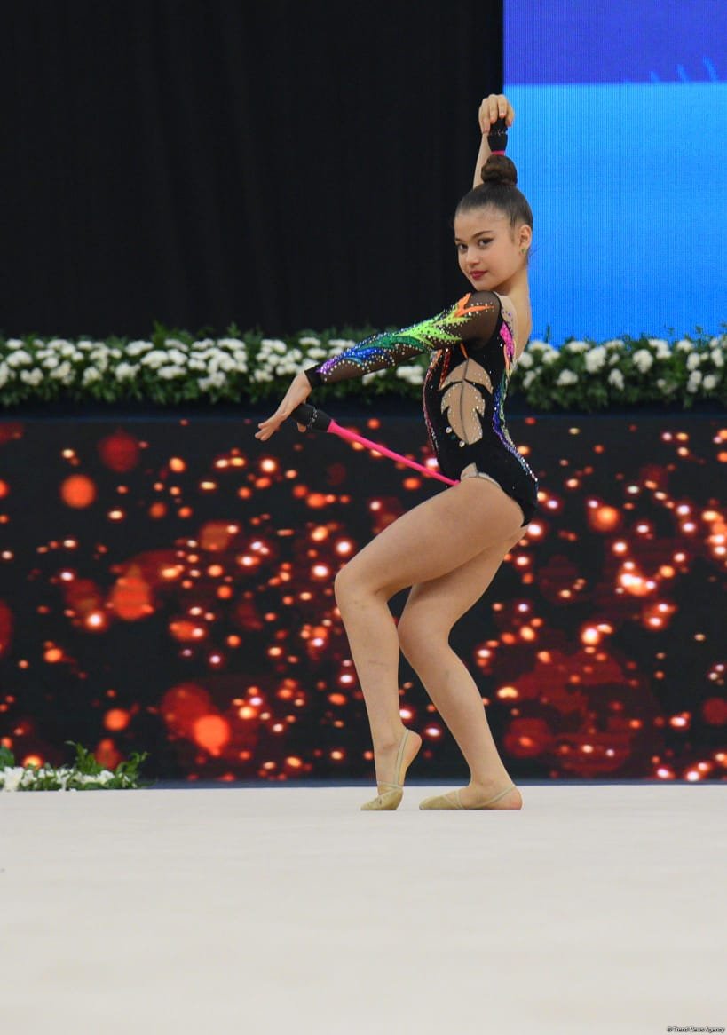 Bədii gimnastika  üzrə 3-cü beynəlxalq “Ocaq kuboku”nun 3 cü günü start götürüb (FOTO)