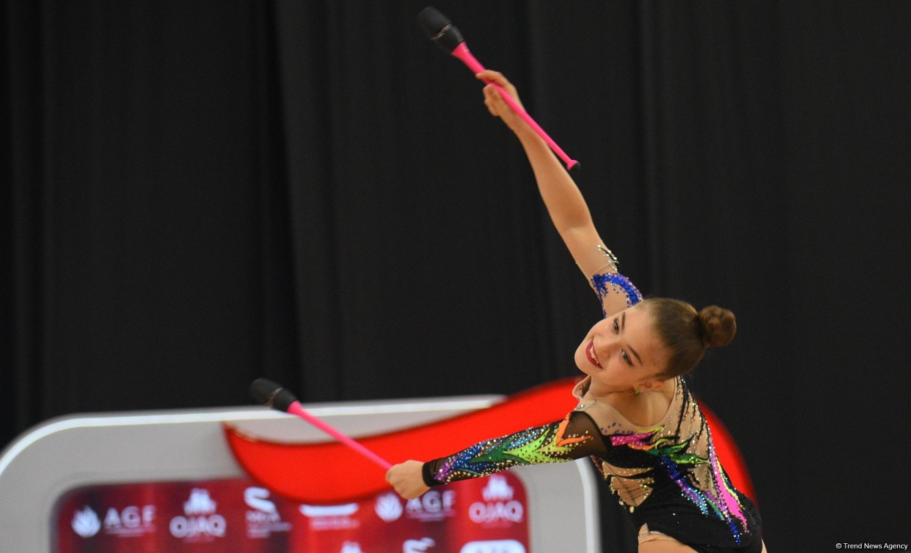 Bədii gimnastika  üzrə 3-cü beynəlxalq “Ocaq kuboku”nun 3 cü günü start götürüb (FOTO)