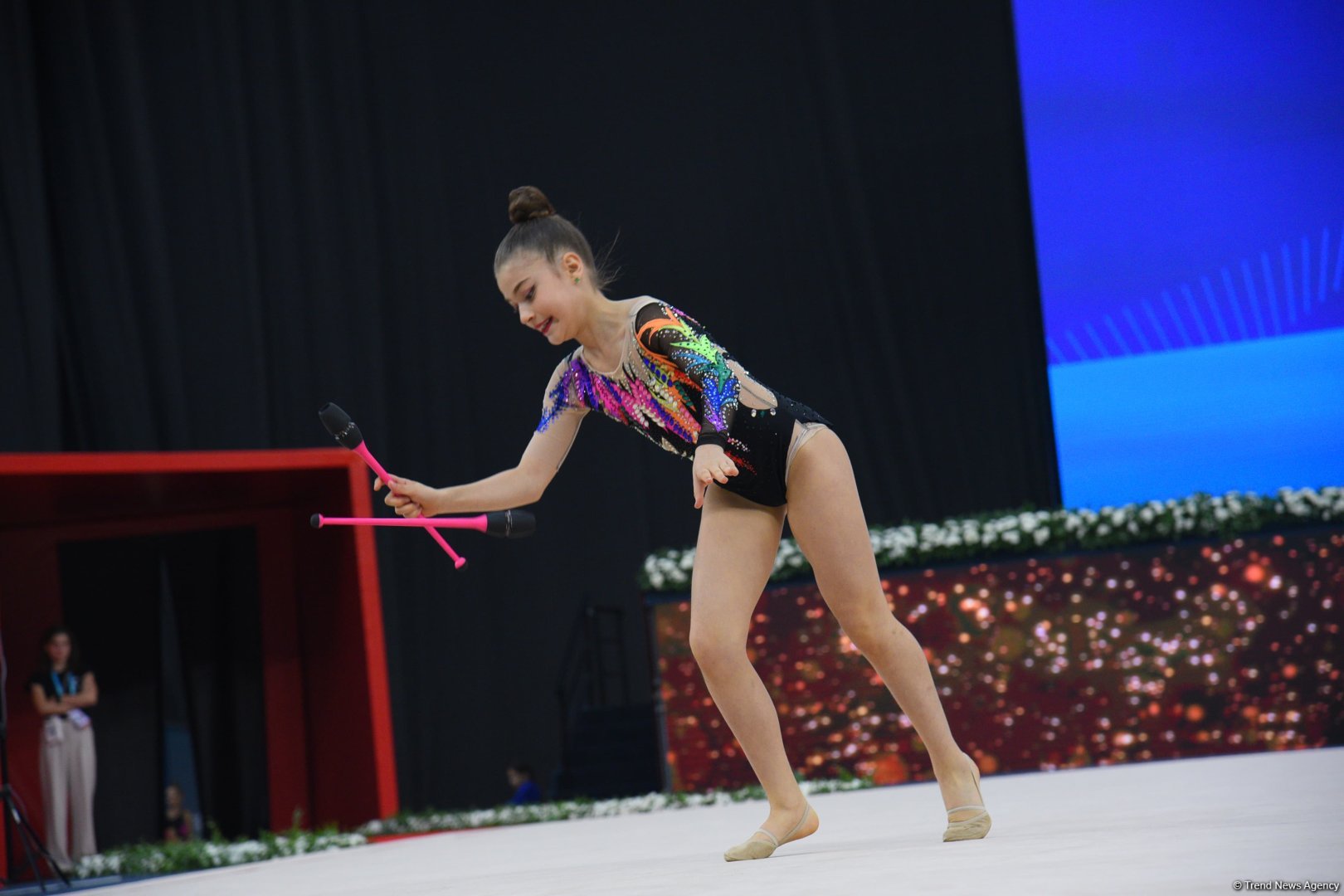Bədii gimnastika  üzrə 3-cü beynəlxalq “Ocaq kuboku”nun 3 cü günü start götürüb (FOTO)