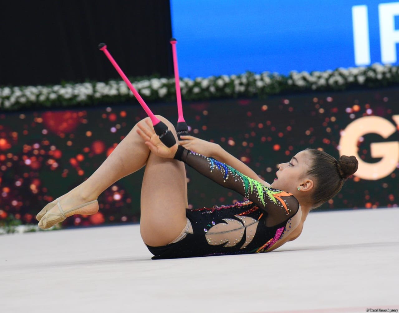 Bədii gimnastika  üzrə 3-cü beynəlxalq “Ocaq kuboku”nun 3 cü günü start götürüb (FOTO)