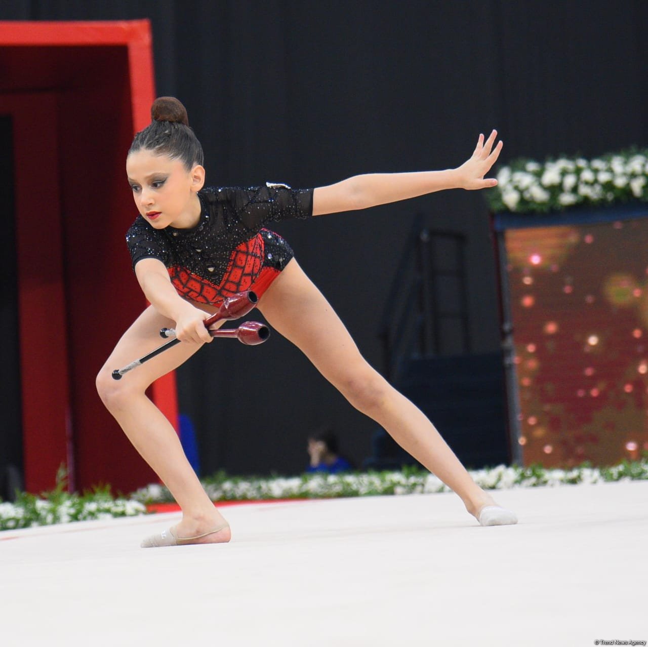 Bədii gimnastika  üzrə 3-cü beynəlxalq “Ocaq kuboku”nun 3 cü günü start götürüb (FOTO)