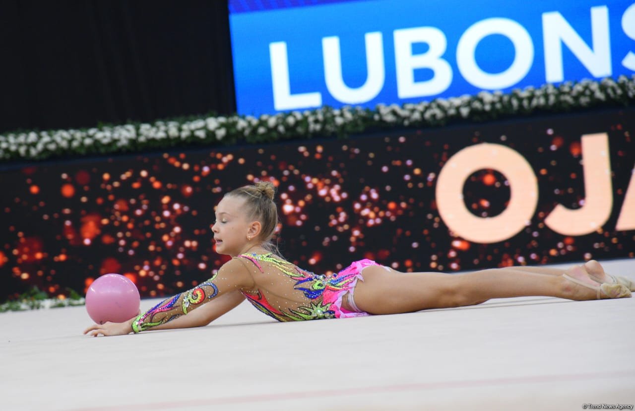 Bədii gimnastika  üzrə 3-cü beynəlxalq “Ocaq kuboku”nun 3 cü günü start götürüb (FOTO)