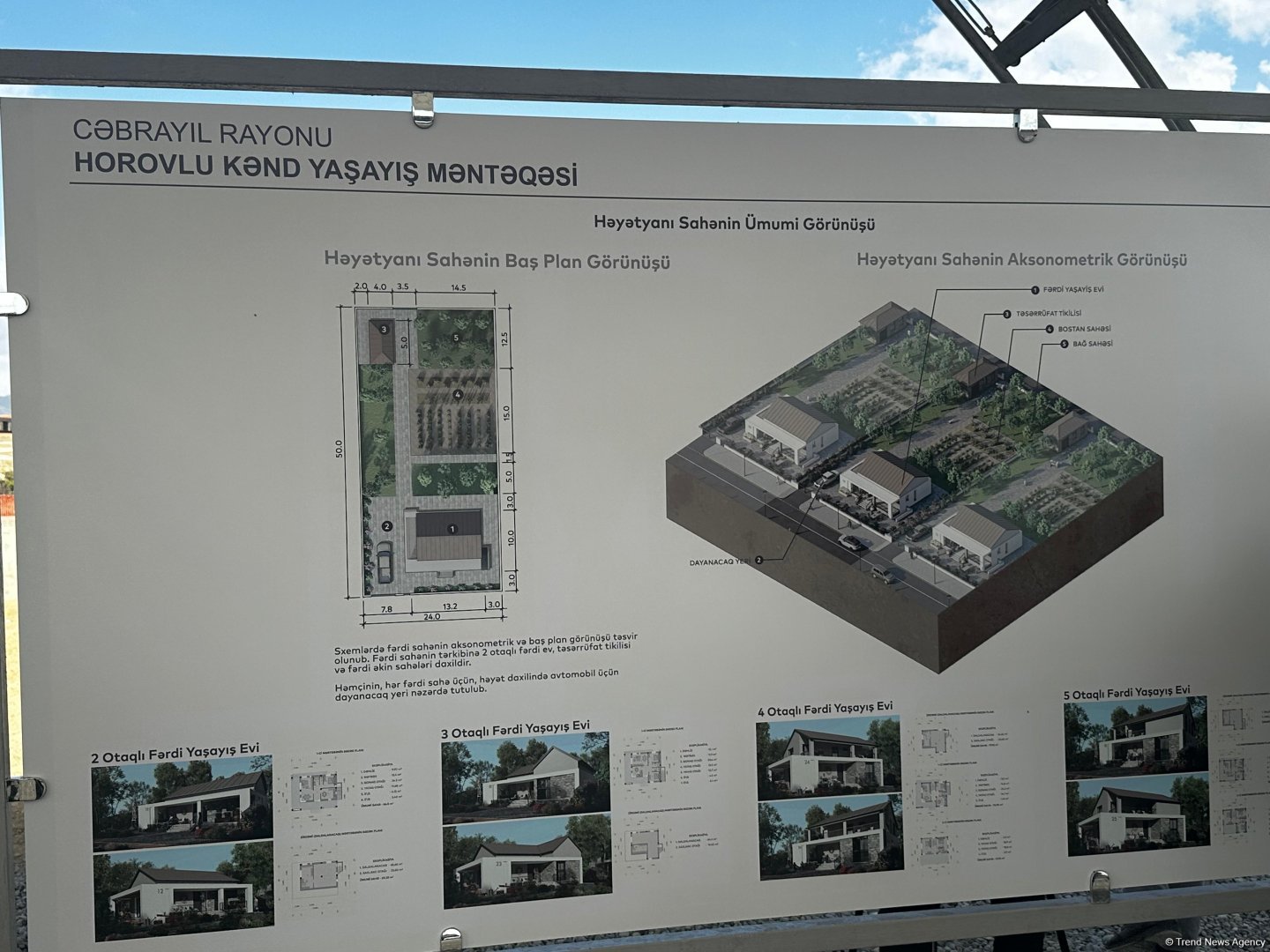 Horovlu kəndində tikinti işləri nə yerdədir? (FOTO/VİDEO)