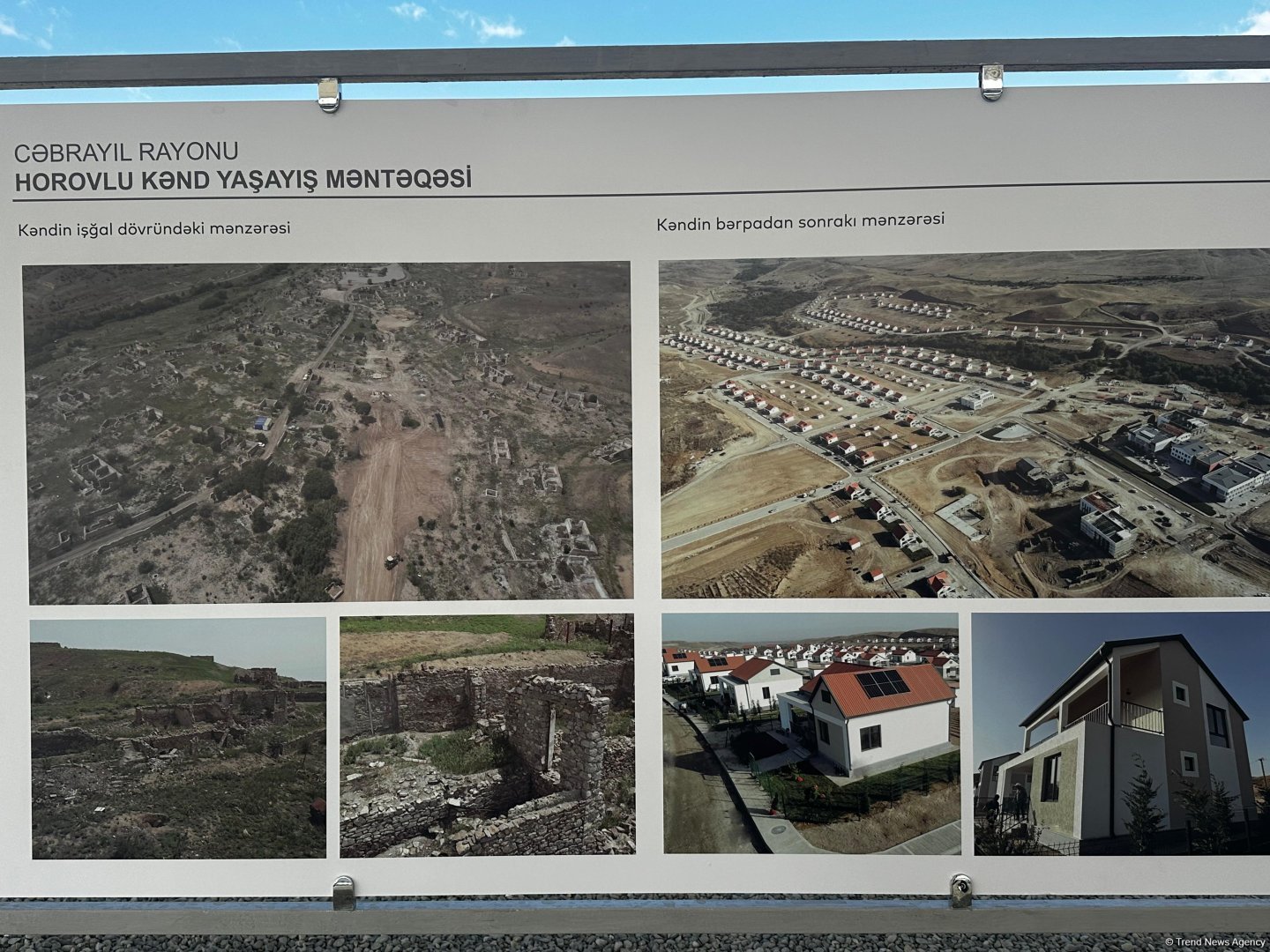 Horovlu kəndində tikinti işləri nə yerdədir? (FOTO/VİDEO)
