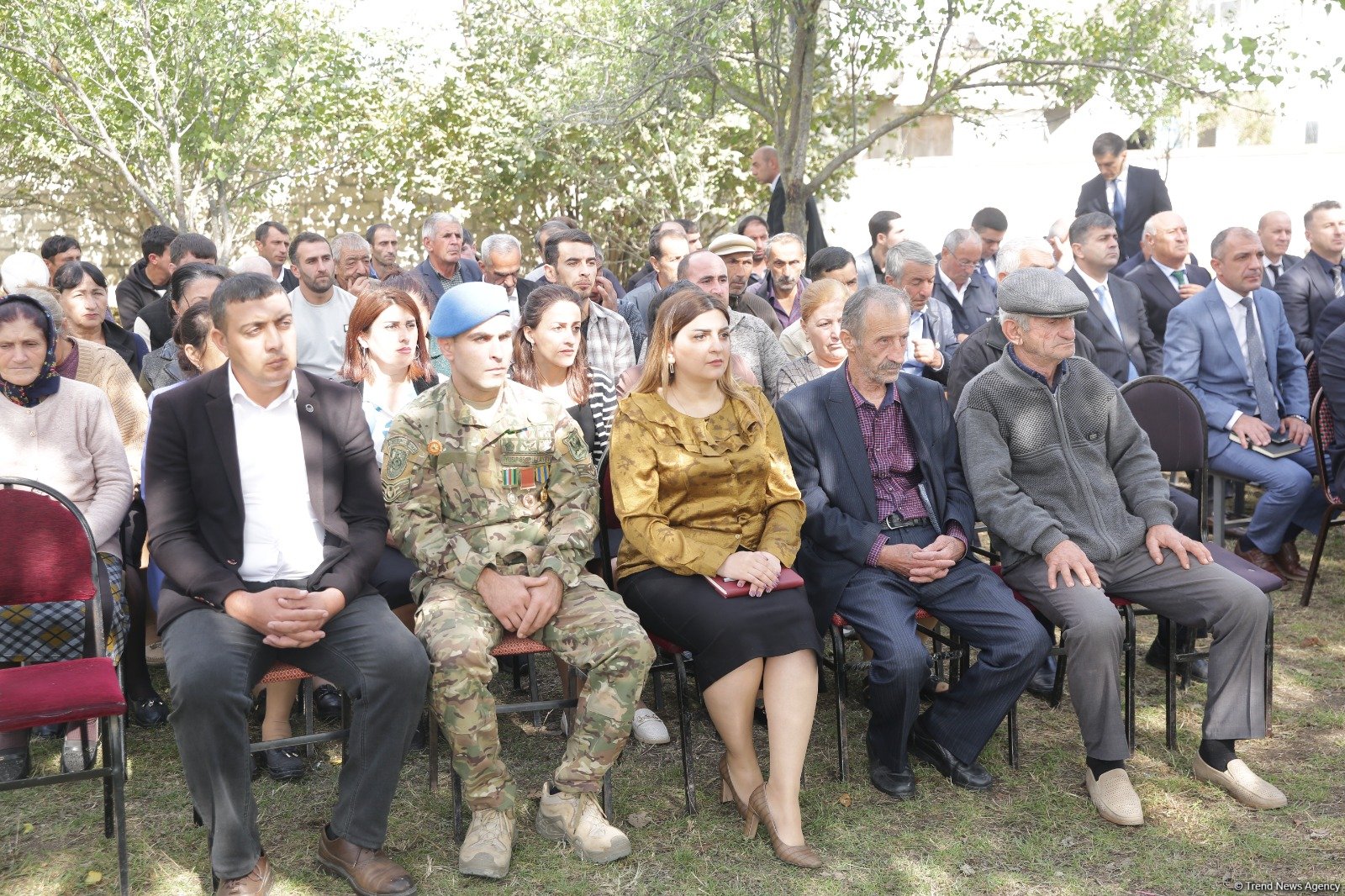 Əhmədoba kəndində səyyar qəbul və ekoloji aksiya keçirilib (FOTO)