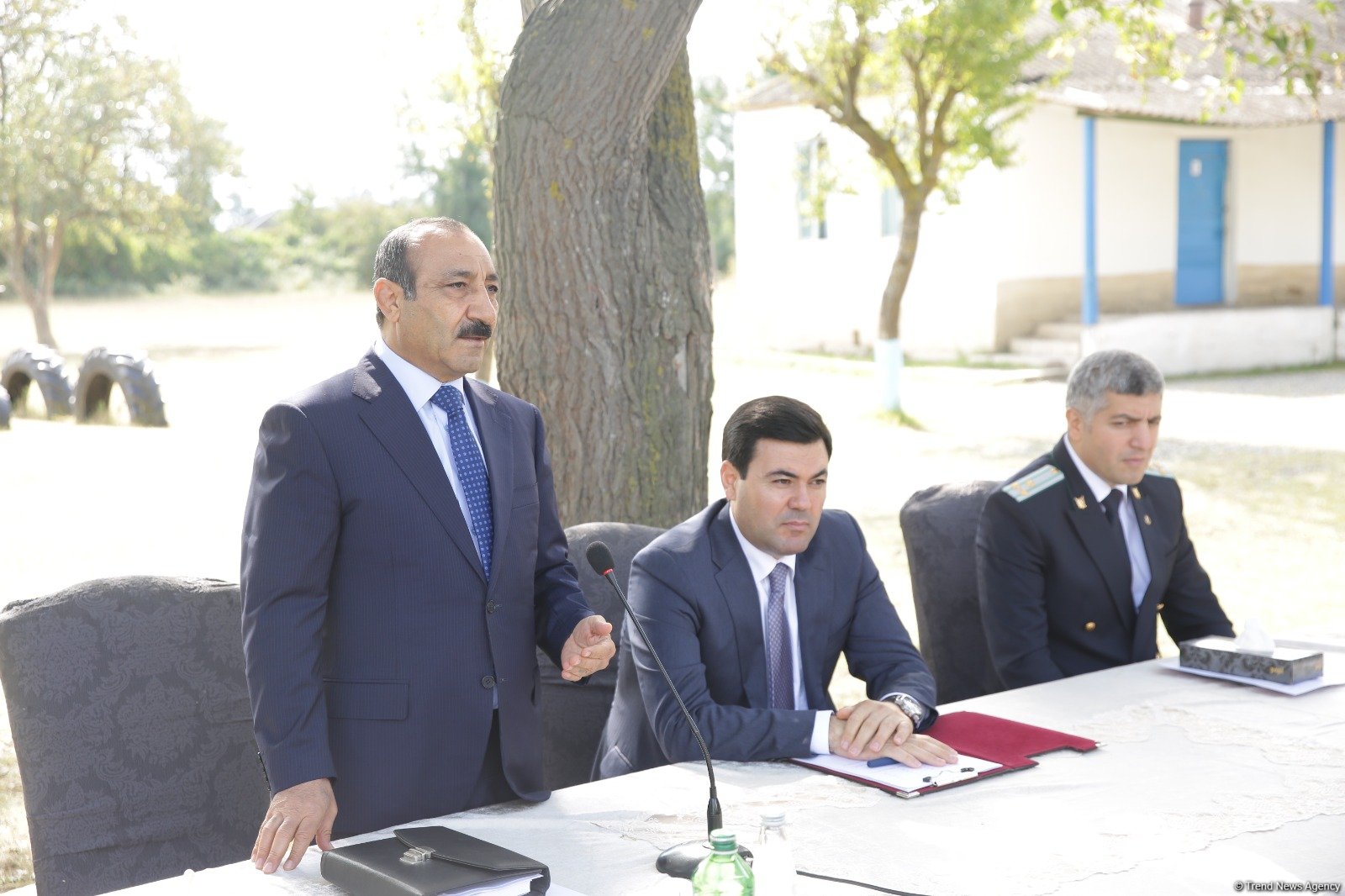 Əhmədoba kəndində səyyar qəbul və ekoloji aksiya keçirilib (FOTO)