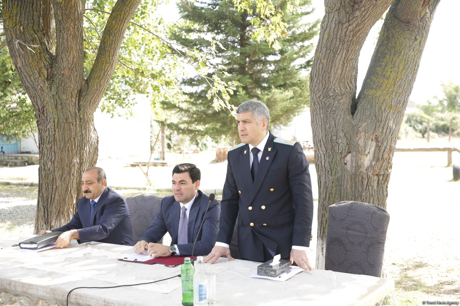 Əhmədoba kəndində səyyar qəbul və ekoloji aksiya keçirilib (FOTO)