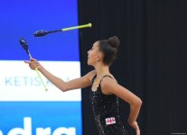 Bədii gimnastika üzrə 3-cü beynəlxalq “Ocaq kuboku”nun sonuncu günü start götürüb (FOTO)