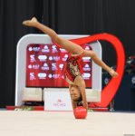 Bədii gimnastika üzrə 3-cü beynəlxalq “Ocaq kuboku”nun sonuncu günü start götürüb (FOTO)