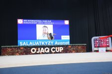 Bədii gimnastika üzrə 3-cü beynəlxalq “Ocaq kuboku”nun sonuncu günü start götürüb (FOTO)