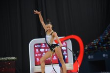 Bədii gimnastika üzrə 3-cü beynəlxalq “Ocaq kuboku”nun sonuncu günü start götürüb (FOTO)
