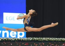 Bədii gimnastika üzrə 3-cü beynəlxalq “Ocaq kuboku”nun sonuncu günü start götürüb (FOTO)