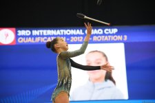 Bədii gimnastika üzrə 3-cü beynəlxalq “Ocaq kuboku”nun sonuncu günü start götürüb (FOTO)