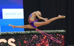 Bədii gimnastika üzrə 3-cü beynəlxalq “Ocaq kuboku”nun sonuncu günü start götürüb (FOTO)
