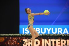 Bədii gimnastika üzrə 3-cü beynəlxalq “Ocaq kuboku”nun sonuncu günü start götürüb (FOTO)