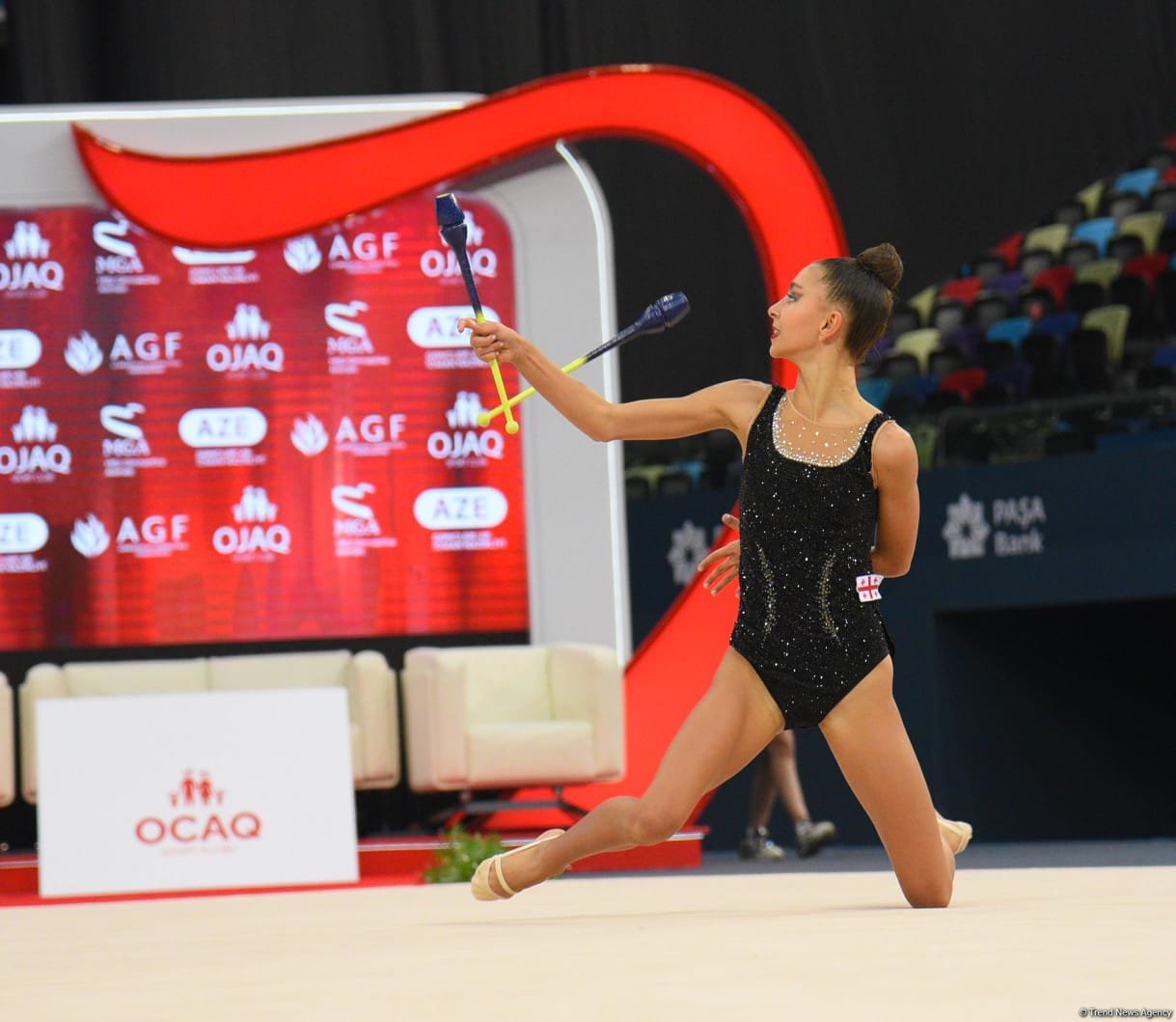 Bədii gimnastika üzrə 3-cü beynəlxalq “Ocaq kuboku”nun sonuncu günü start götürüb (FOTO)