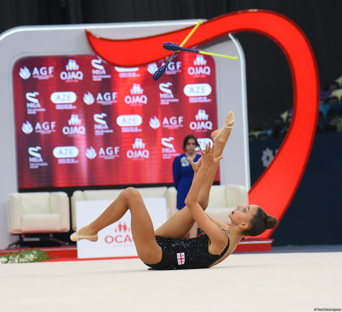 Bədii gimnastika üzrə 3-cü beynəlxalq “Ocaq kuboku”nun sonuncu günü start götürüb (FOTO)