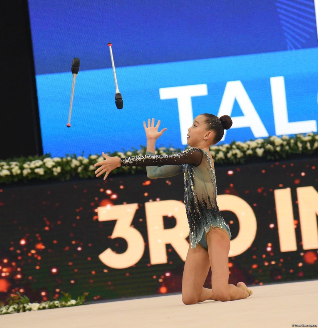 Bədii gimnastika üzrə 3-cü beynəlxalq “Ocaq kuboku”nun sonuncu günü start götürüb (FOTO)