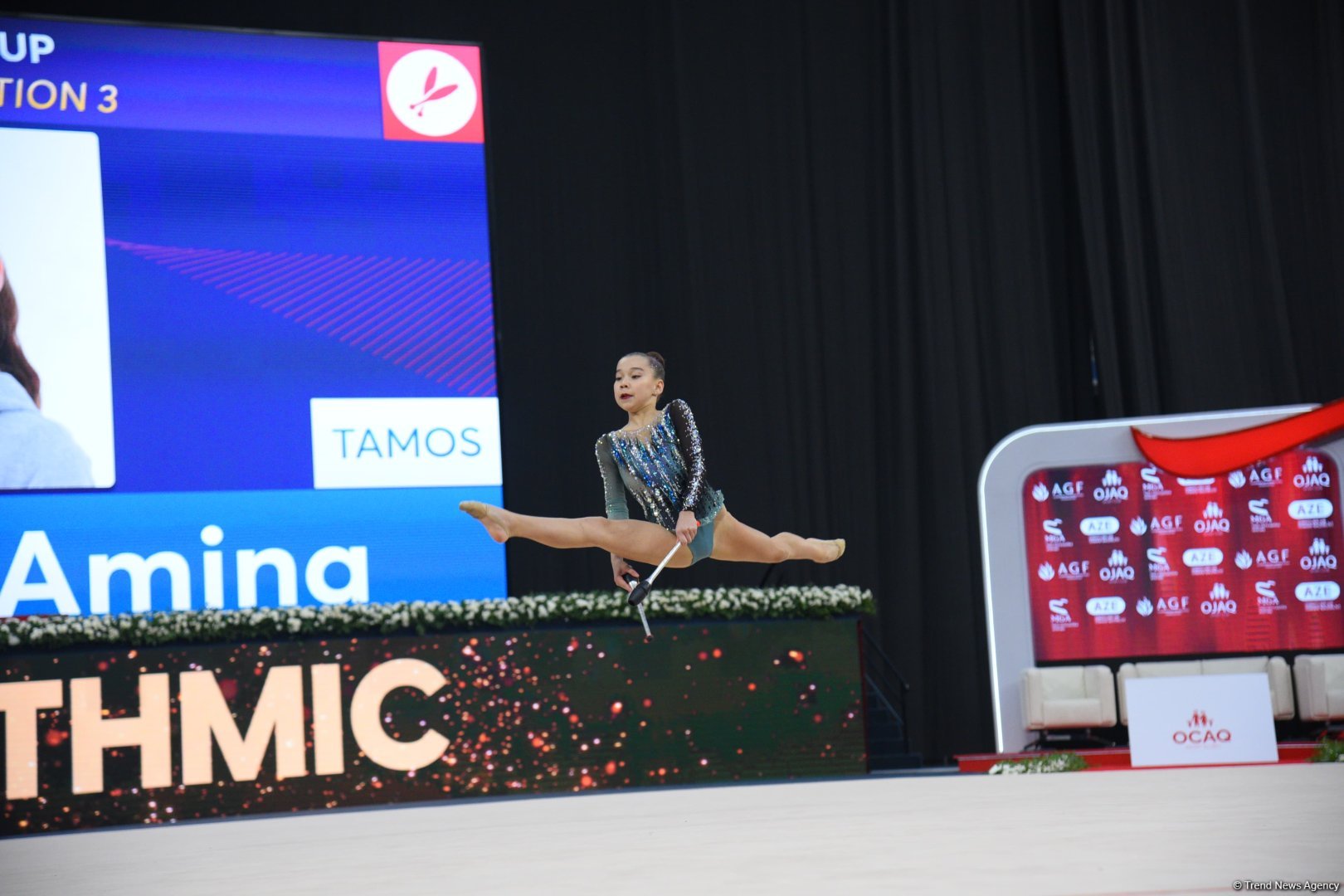 Bədii gimnastika üzrə 3-cü beynəlxalq “Ocaq kuboku”nun sonuncu günü start götürüb (FOTO)