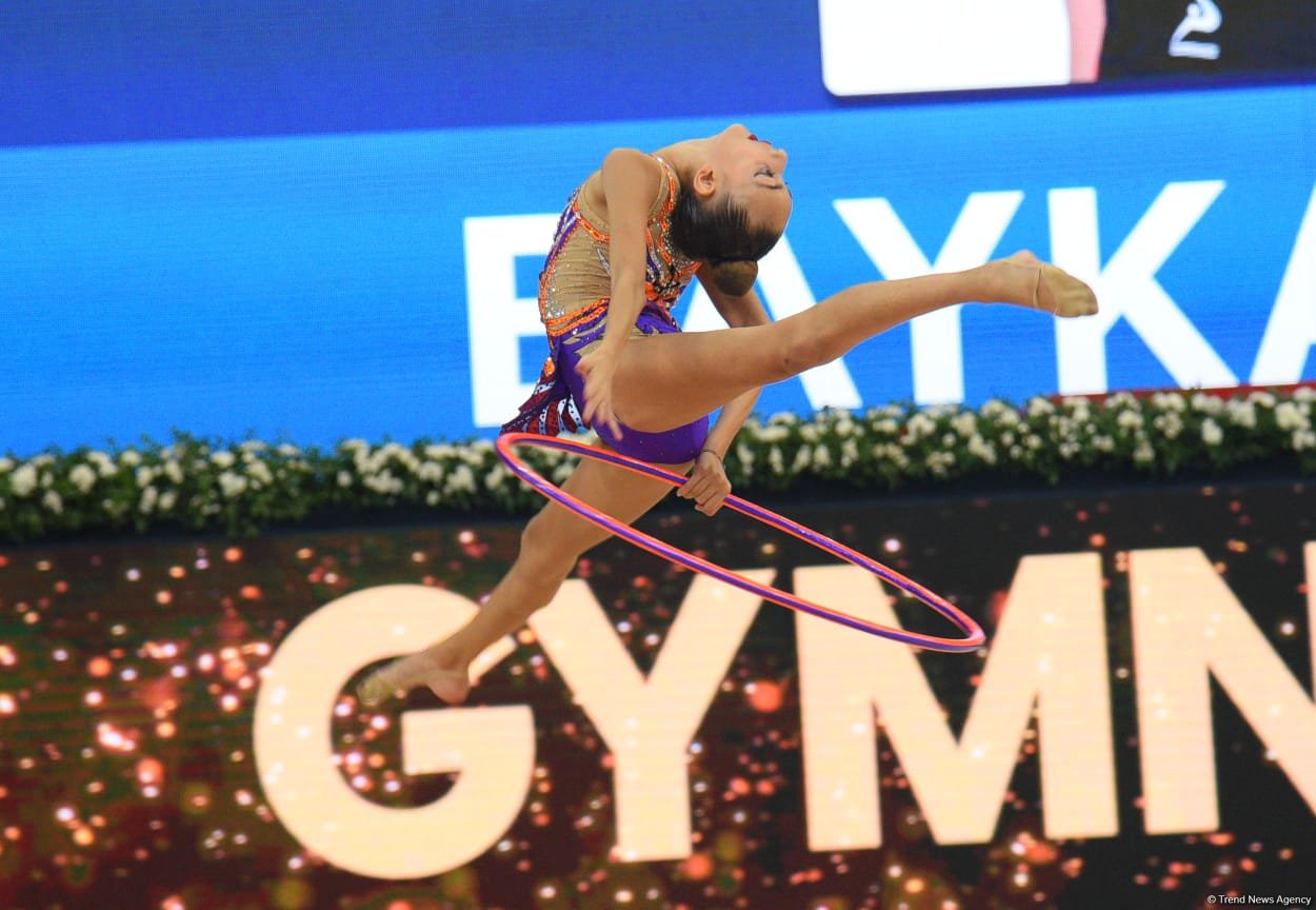 Bədii gimnastika üzrə 3-cü beynəlxalq “Ocaq kuboku”nun sonuncu günü start götürüb (FOTO)