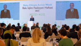 Bakı İqlim Fəaliyyəti Həftəsi ambisiyalı öhdəliklər və strateji təşəbbüslərlə yekunlaşıb (FOTO)