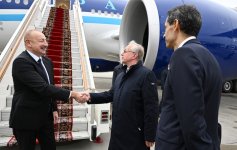 Prezident İlham Əliyev Rusiyaya səfərə gəlib (FOTO/VİDEO)