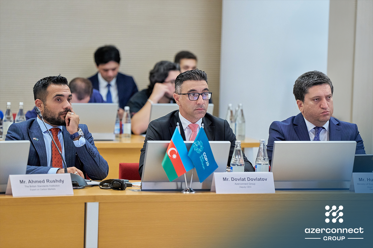 “Azerconnect Group” “Karbon emissiyalarının azaldılması və bazar mexanizmləri” mövzusunda keçirilən tədbirdə iştirak edib (FOTO)