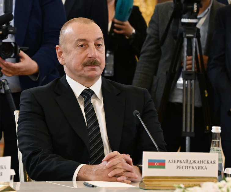 Prezident İlham Əliyev Moskvada MDB Dövlət Başçıları Şurasının iclasında iştirak edib (FOTO/VİDEO) (YENİLƏNİB-4)
