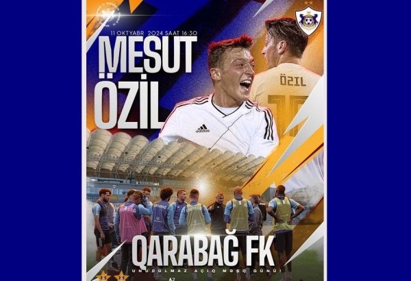 Məsut Özil “Qarabağ”ın qonağı olacaq