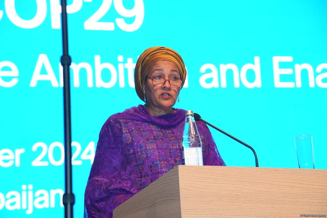 Gələcəyimiz çox böyük təhdidlərlə doludur, bunun qarşısını almalıyıq - Amina Mohammed