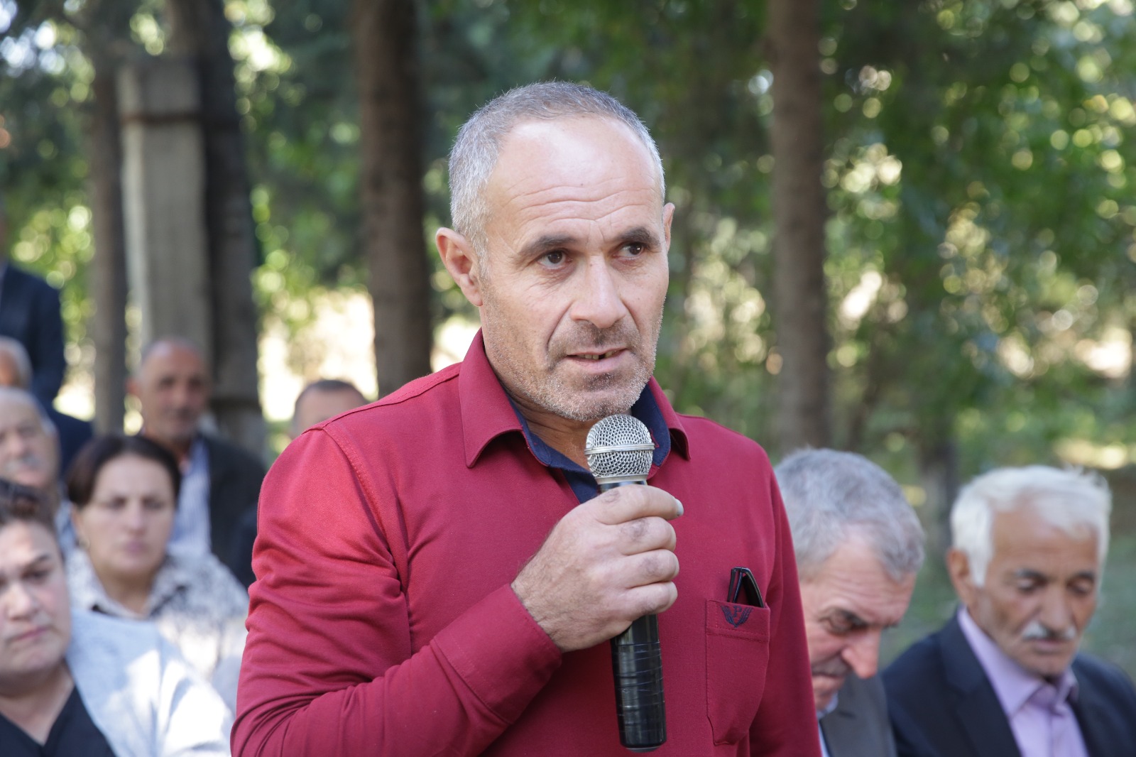 Xaçmazın Qaraqurtlu kəndində sakinlərin müraciət və təklifləri dinlənilib (FOTO)