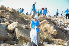 IDEA İctimai Birliyi PAŞA Qrupunun dəstəyi ilə növbəti təmizlik aksiyası təşkil edib (FOTO)