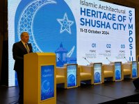 Şuşada "Şuşa şəhərinin islam memarlıq irsi" adlı simpoziumunun birinci günü keçirilib (FOTO) (ƏLAVƏ OLUNUB)
