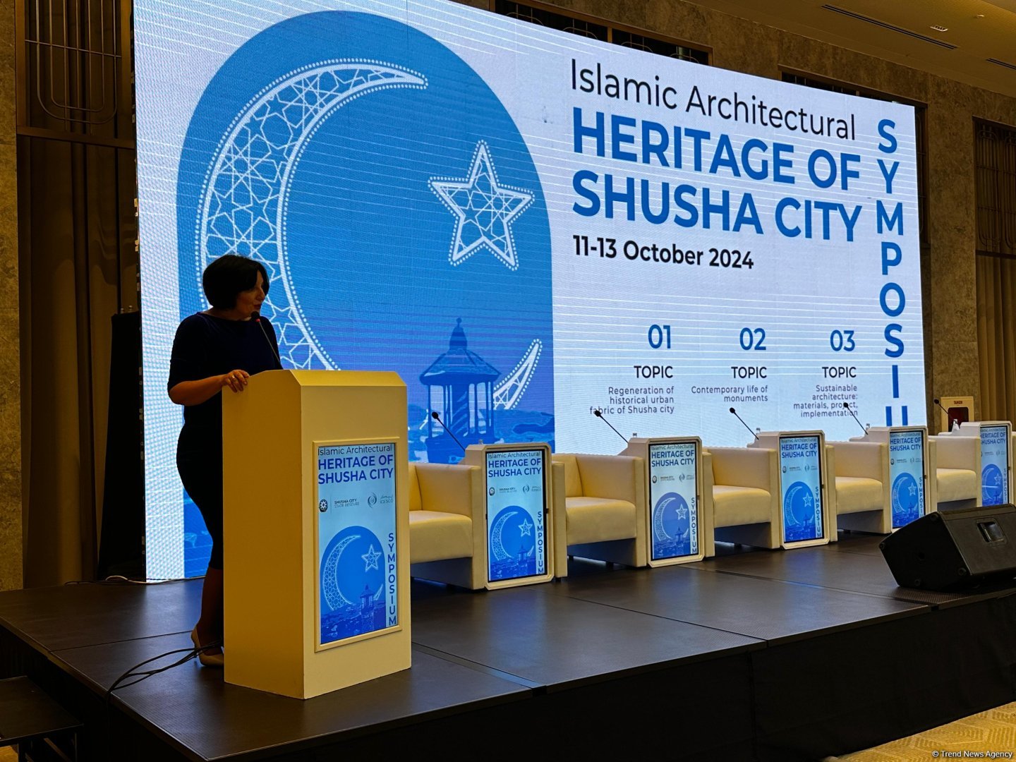 Şuşada "Şuşa şəhərinin islam memarlıq irsi" adlı simpoziumunun birinci günü keçirilib (FOTO) (ƏLAVƏ OLUNUB)