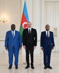 Prezident İlham Əliyev Beninin Azərbaycanda yeni təyin olunmuş səfirinin etimadnaməsini qəbul edib (FOTO/VİDEO) (YENİLƏNİB)