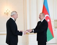 Prezident İlham Əliyev Estoniyanın Azərbaycanda yeni təyin olunmuş səfirinin etimadnaməsini qəbul edib (FOTO/VİDEO) (YENİLƏNİB)