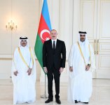 Prezident İlham Əliyev Qətərin Azərbaycanda yeni təyin olunmuş səfirinin etimadnaməsini qəbul edib (FOTO/VİDEO) (YENİLƏNİB)