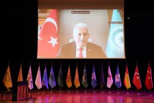 “Türkiyə yüzilliyində I Beynəlxalq Türk Diasporu Simpoziumu” işə başlayıb (FOTO)