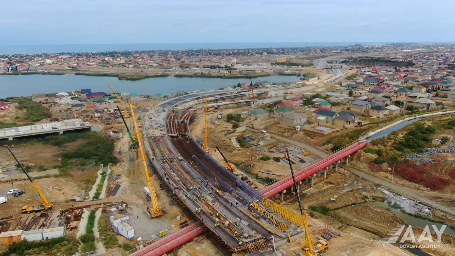 Böyükşor-Pirşağı avtomobil yolunun tikintisi nə yerdədir? (VİDEO/FOTO)