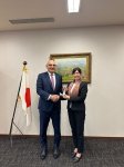 Elçin Əmirbəyov yaponiyalı həmkarları ilə Ermənistanla sülh prosesini və COP29-u müzakirə edib (FOTO)