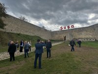 Gürcüstandan olan bir qrup azərbaycanlının işğaldan azad edilmiş ərazilərə səfəri başlayıb (FOTO)