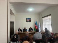 Milli Məclisin deputatı Vüqar Rəhimzadə seçiciləri ilə görüşüb (FOTO)
