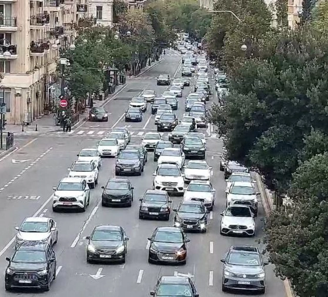 Bakının hansı küçələrində sıxlıq var? - SİYAHI