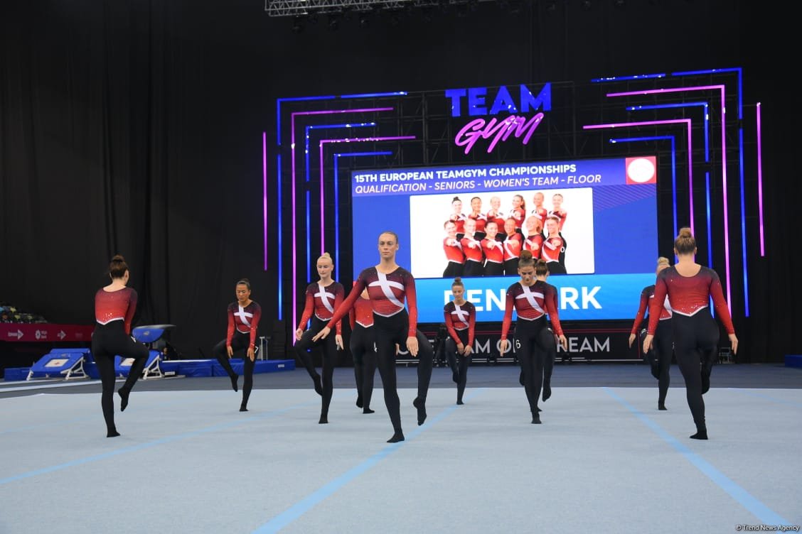 “TeamGym” üzrə Avropa çempionatında böyüklər arasında mübarizənin nəticələri məlum olub