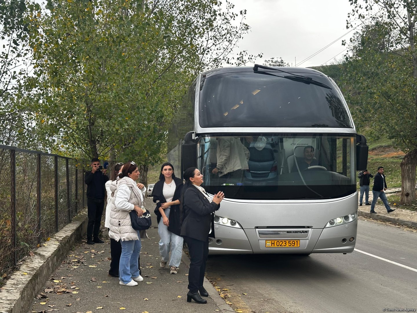 Gürcüstandan olan bir qrup azərbaycanlının işğaldan azad edilmiş ərazilərə səfəri başlayıb (FOTO)