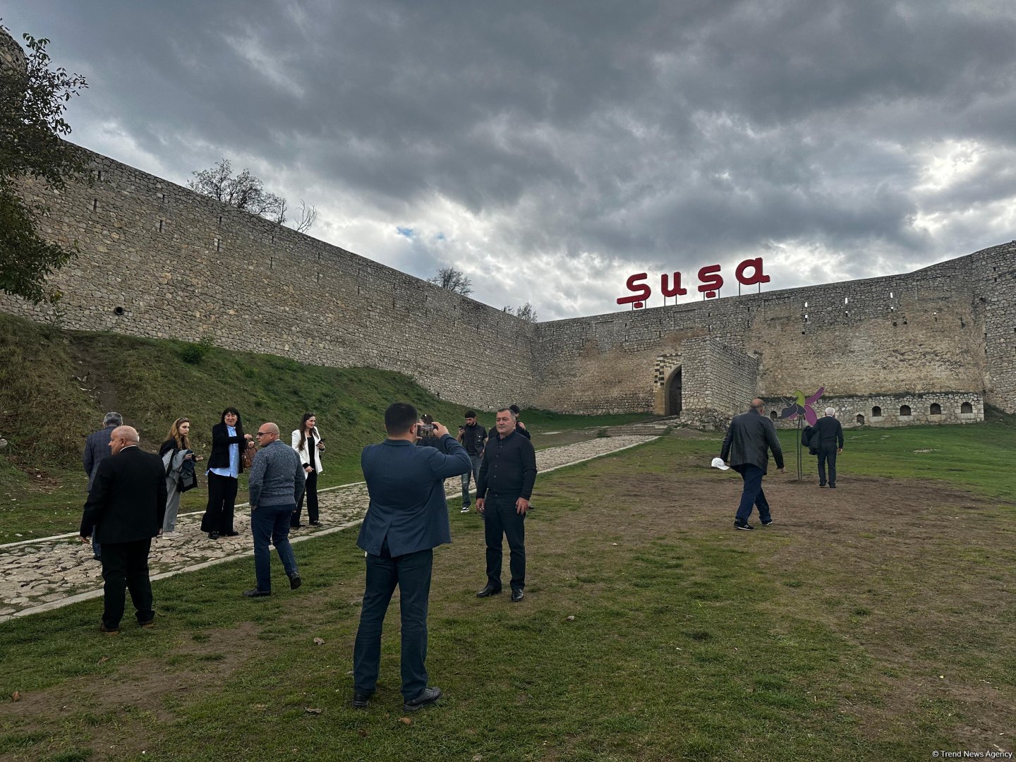 Gürcüstandan olan bir qrup azərbaycanlının işğaldan azad edilmiş ərazilərə səfəri başlayıb (FOTO)