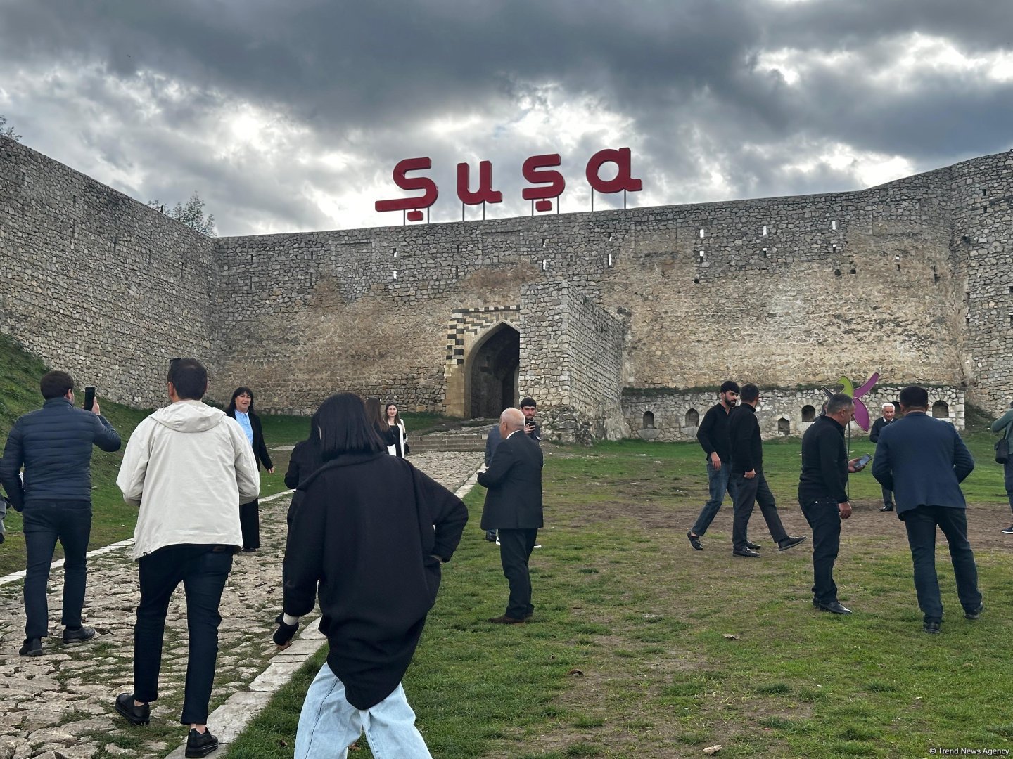 Gürcüstandan olan bir qrup azərbaycanlının işğaldan azad edilmiş ərazilərə səfəri başlayıb (FOTO)