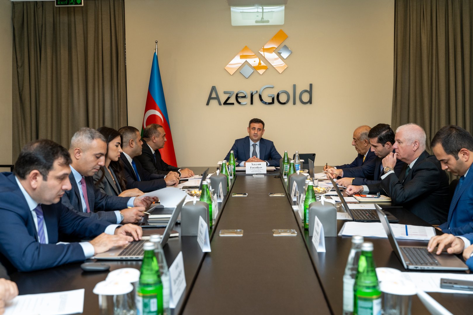 “AzerGold” QSC-də hasilatın pay bölgüsü haqqında Saziş üzrə yeni Rəhbər komitənin ilk iclası keçirilib (FOTO)