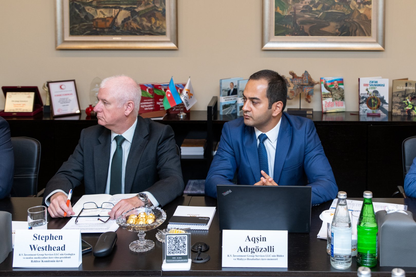 “AzerGold” QSC-də hasilatın pay bölgüsü haqqında Saziş üzrə yeni Rəhbər komitənin ilk iclası keçirilib (FOTO)