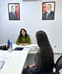 Ombudsman Səbinə Əliyeva vətəndaşları qəbul edib (FOTO)
